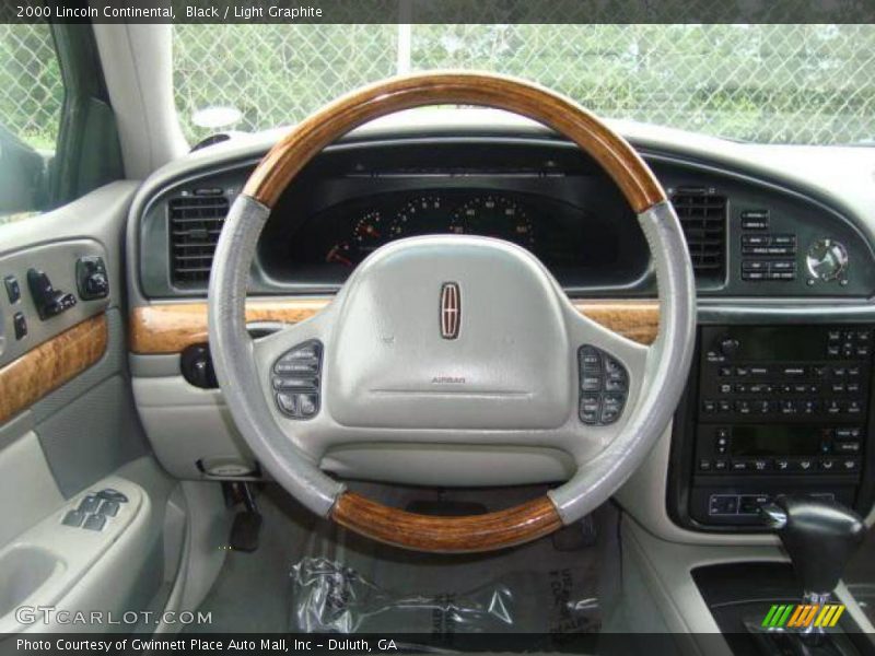 Black / Light Graphite 2000 Lincoln Continental