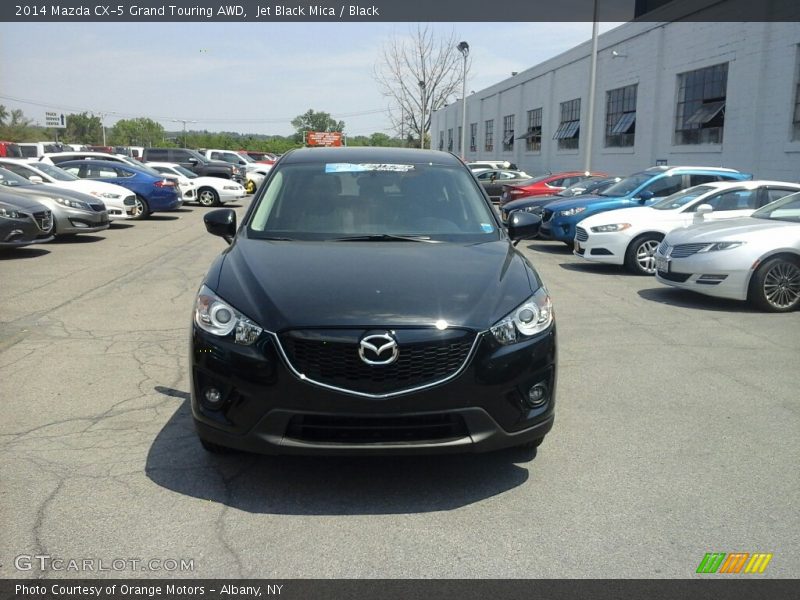 Jet Black Mica / Black 2014 Mazda CX-5 Grand Touring AWD