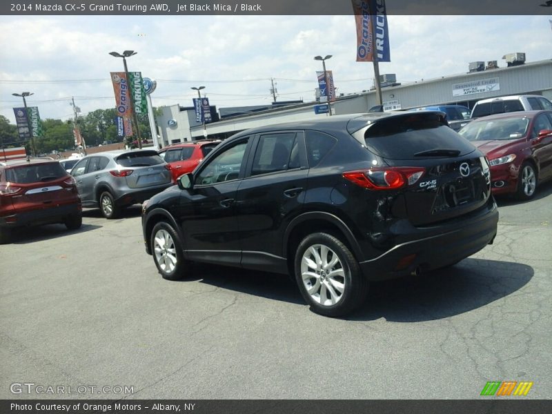 Jet Black Mica / Black 2014 Mazda CX-5 Grand Touring AWD