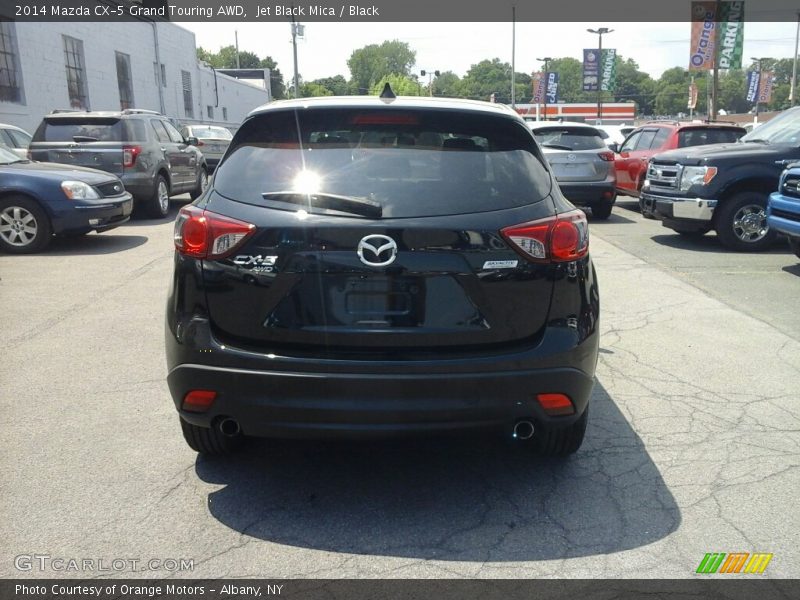 Jet Black Mica / Black 2014 Mazda CX-5 Grand Touring AWD