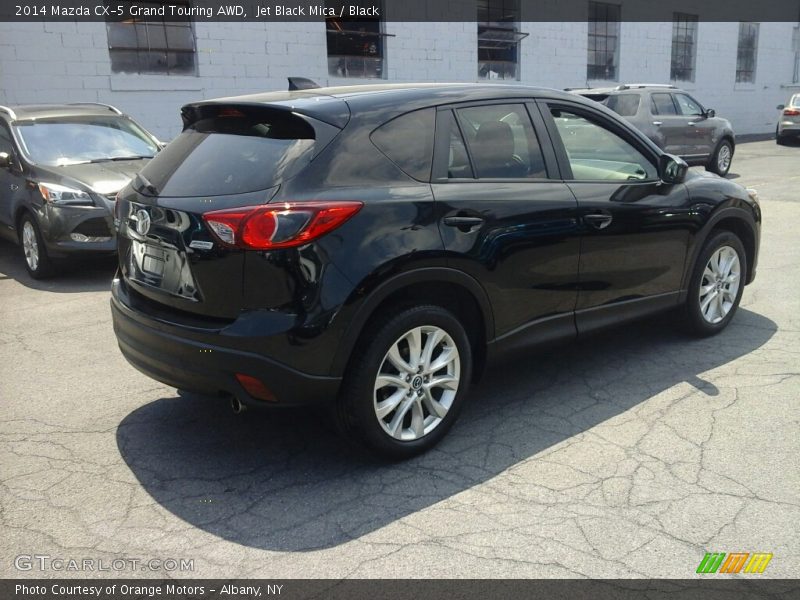 Jet Black Mica / Black 2014 Mazda CX-5 Grand Touring AWD