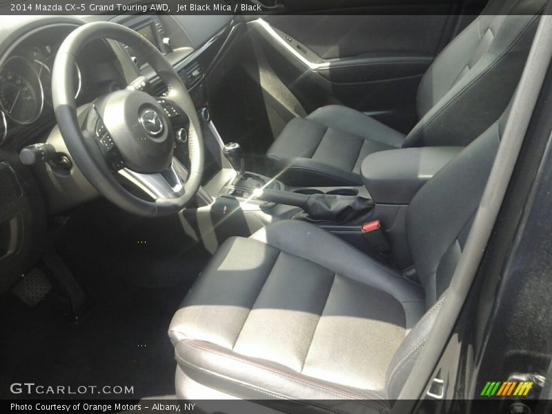 Jet Black Mica / Black 2014 Mazda CX-5 Grand Touring AWD