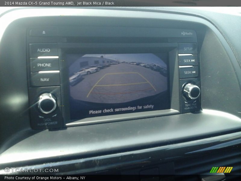 Jet Black Mica / Black 2014 Mazda CX-5 Grand Touring AWD