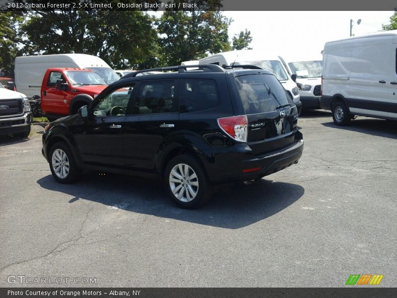 Obsidian Black Pearl / Black 2012 Subaru Forester 2.5 X Limited