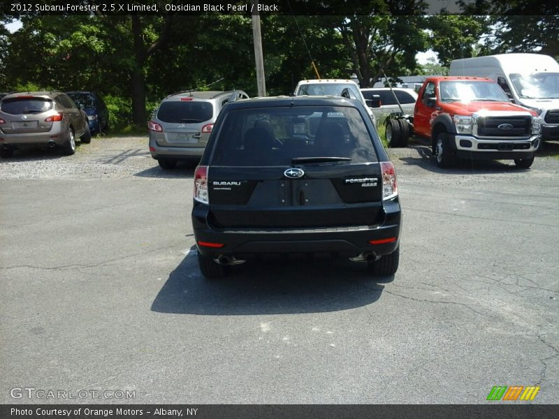 Obsidian Black Pearl / Black 2012 Subaru Forester 2.5 X Limited