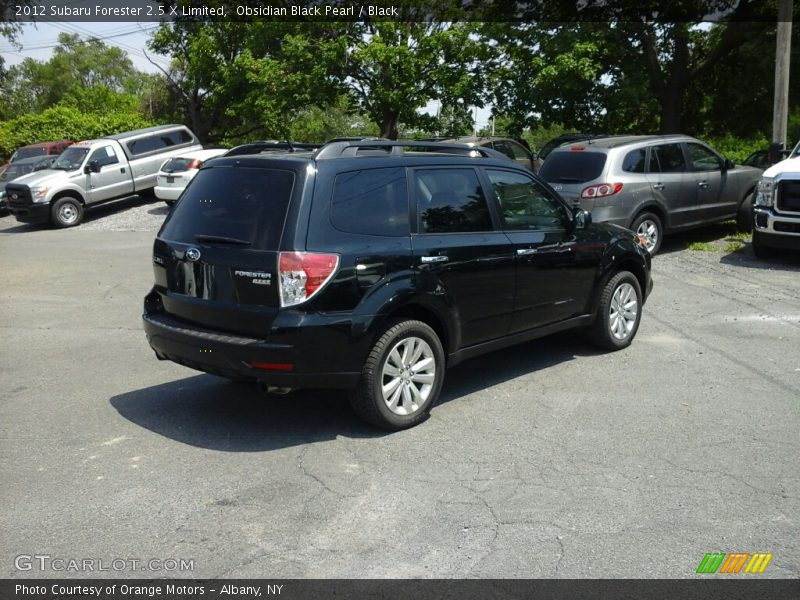 Obsidian Black Pearl / Black 2012 Subaru Forester 2.5 X Limited