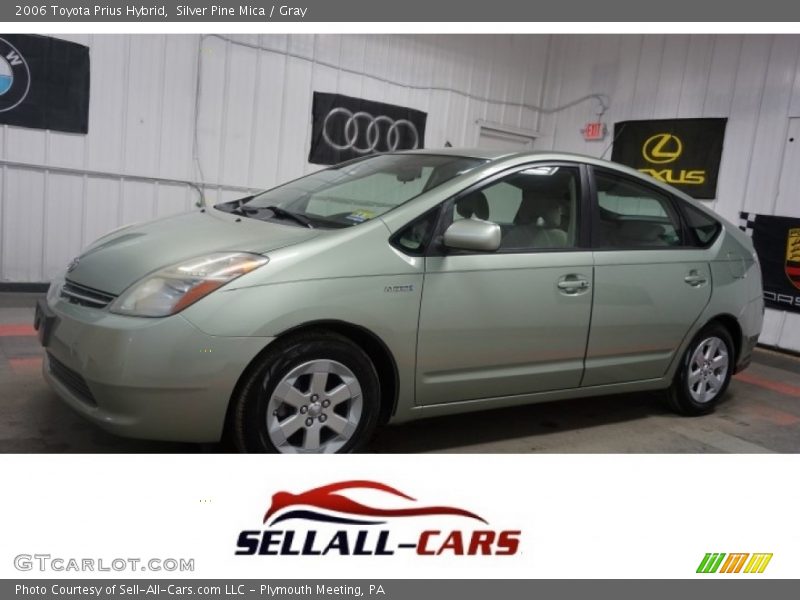 Silver Pine Mica / Gray 2006 Toyota Prius Hybrid