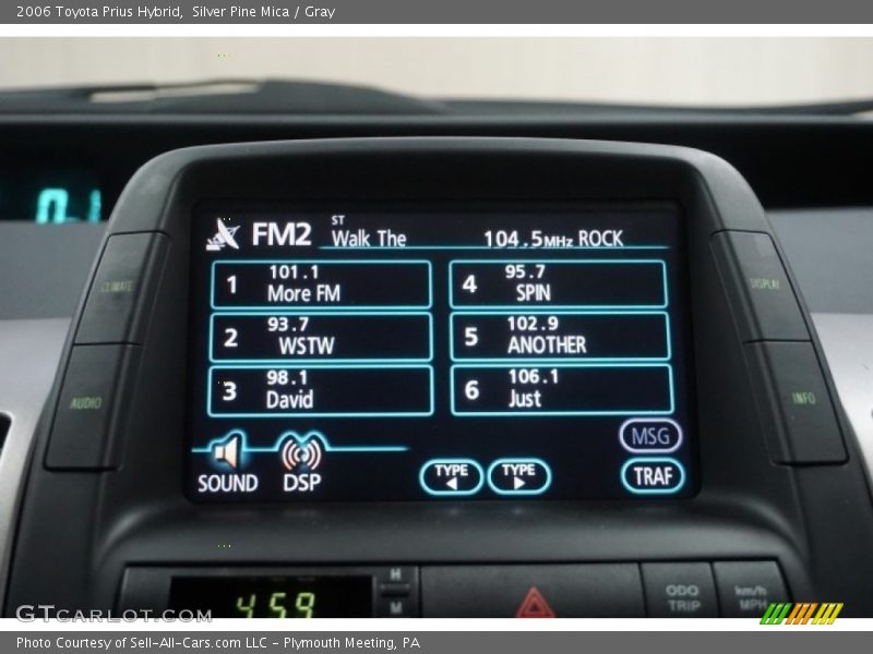 Silver Pine Mica / Gray 2006 Toyota Prius Hybrid