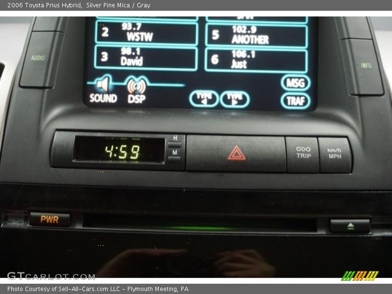 Silver Pine Mica / Gray 2006 Toyota Prius Hybrid