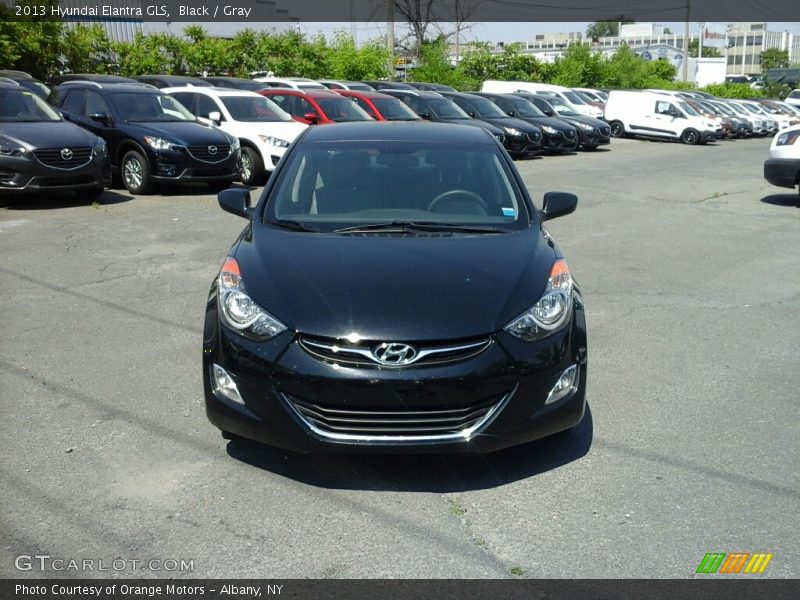 Black / Gray 2013 Hyundai Elantra GLS