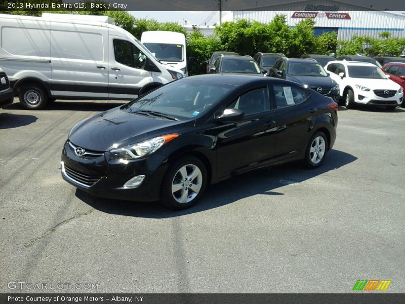 Black / Gray 2013 Hyundai Elantra GLS