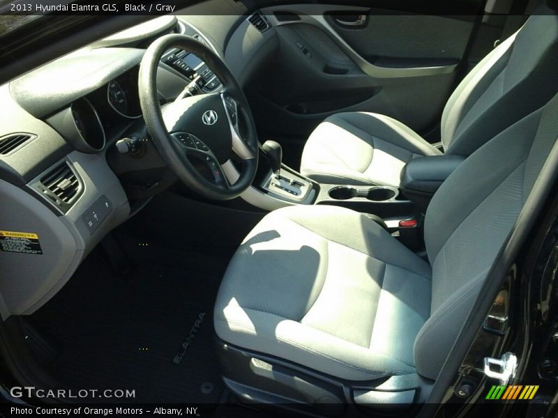Black / Gray 2013 Hyundai Elantra GLS