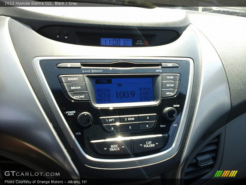 Black / Gray 2013 Hyundai Elantra GLS