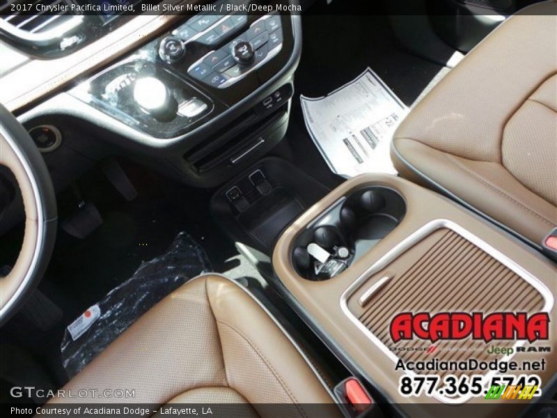 Billet Silver Metallic / Black/Deep Mocha 2017 Chrysler Pacifica Limited
