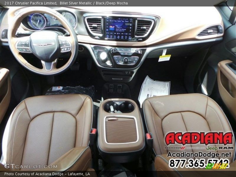 Billet Silver Metallic / Black/Deep Mocha 2017 Chrysler Pacifica Limited