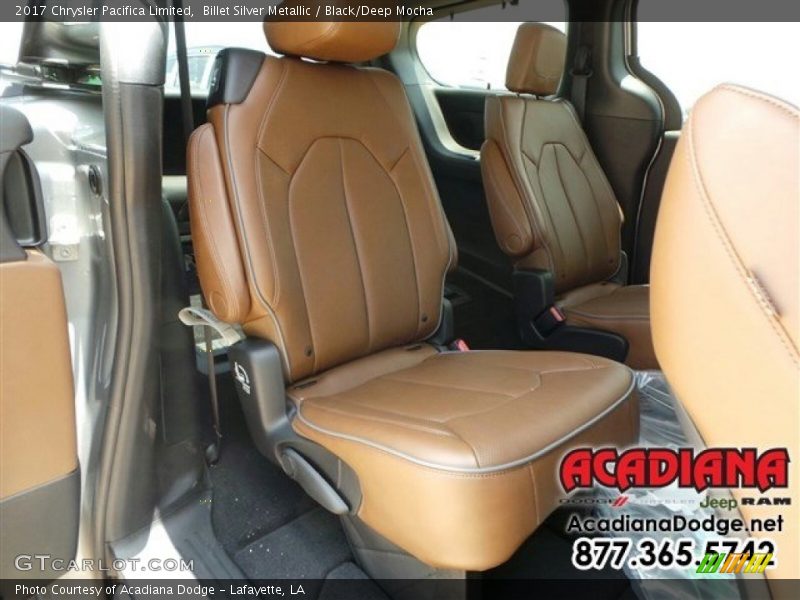 Billet Silver Metallic / Black/Deep Mocha 2017 Chrysler Pacifica Limited