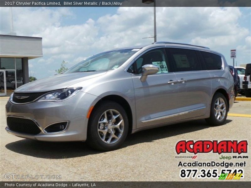 Billet Silver Metallic / Black/Alloy 2017 Chrysler Pacifica Limited