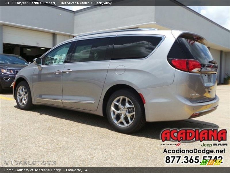 Billet Silver Metallic / Black/Alloy 2017 Chrysler Pacifica Limited