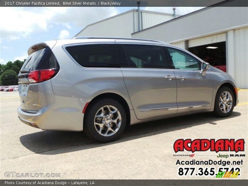 Billet Silver Metallic / Black/Alloy 2017 Chrysler Pacifica Limited
