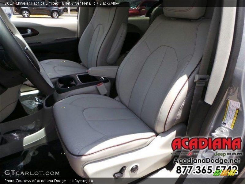 Billet Silver Metallic / Black/Alloy 2017 Chrysler Pacifica Limited