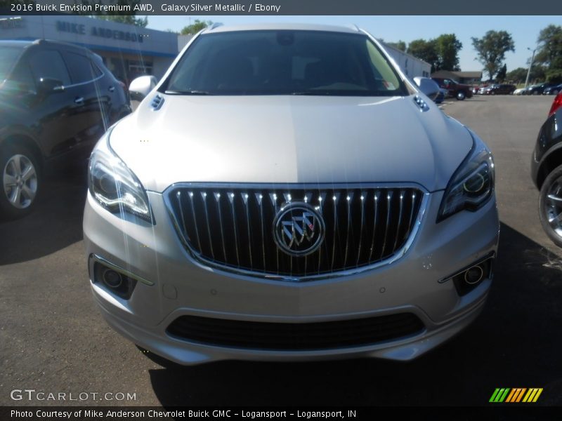 Galaxy Silver Metallic / Ebony 2016 Buick Envision Premium AWD