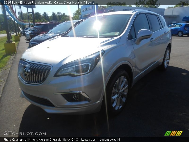 Galaxy Silver Metallic / Ebony 2016 Buick Envision Premium AWD