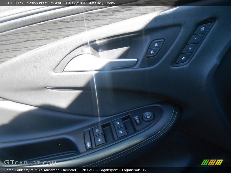 Galaxy Silver Metallic / Ebony 2016 Buick Envision Premium AWD