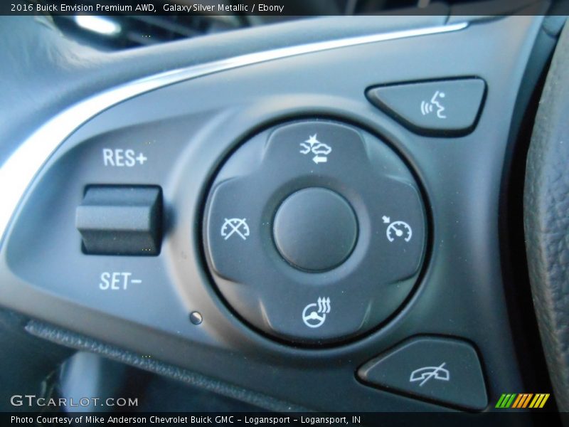 Galaxy Silver Metallic / Ebony 2016 Buick Envision Premium AWD