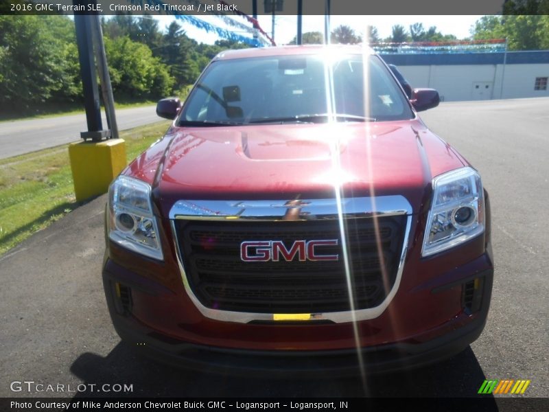 Crimson Red Tintcoat / Jet Black 2016 GMC Terrain SLE