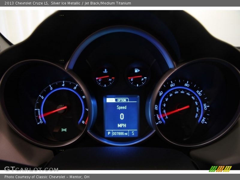 Silver Ice Metallic / Jet Black/Medium Titanium 2013 Chevrolet Cruze LS