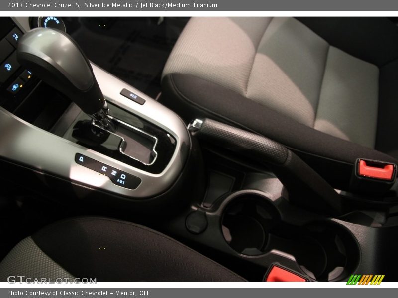 Silver Ice Metallic / Jet Black/Medium Titanium 2013 Chevrolet Cruze LS