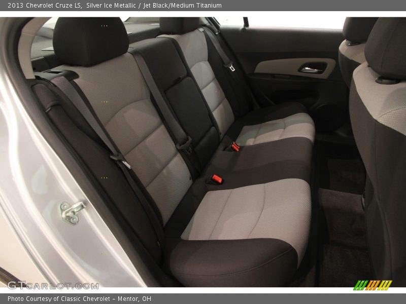 Silver Ice Metallic / Jet Black/Medium Titanium 2013 Chevrolet Cruze LS