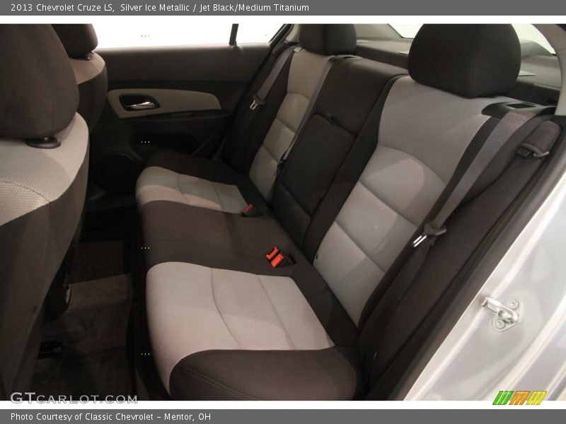 Silver Ice Metallic / Jet Black/Medium Titanium 2013 Chevrolet Cruze LS