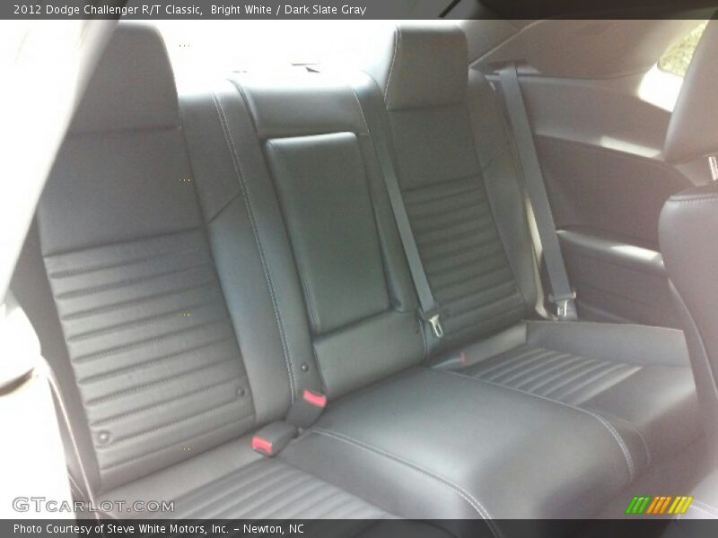 Bright White / Dark Slate Gray 2012 Dodge Challenger R/T Classic