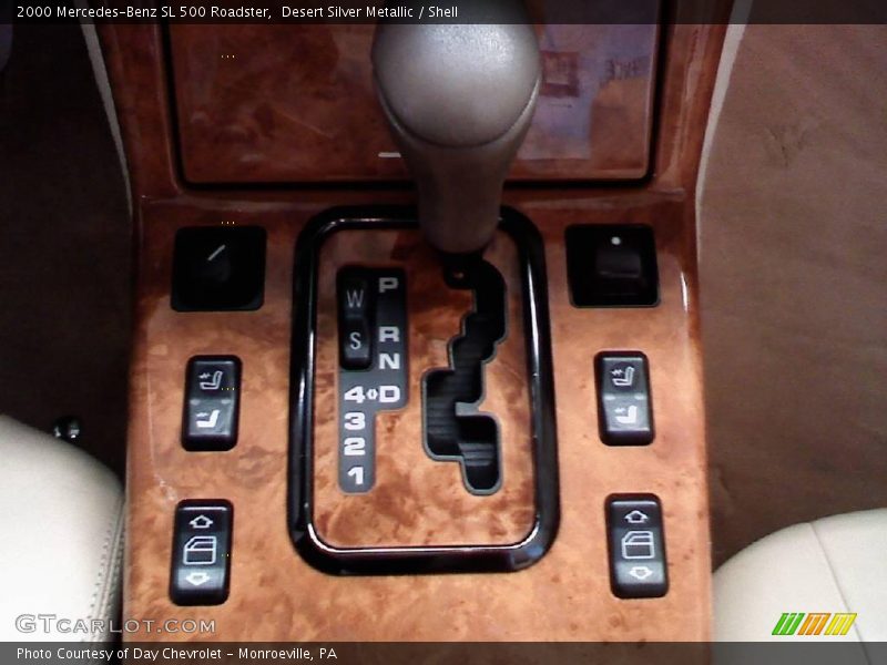 Desert Silver Metallic / Shell 2000 Mercedes-Benz SL 500 Roadster