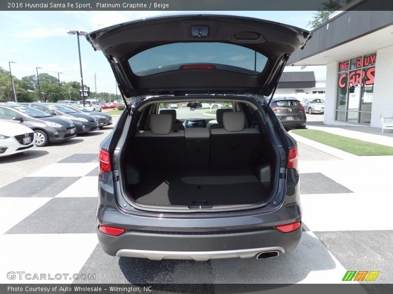 Platinum Graphite / Beige 2016 Hyundai Santa Fe Sport