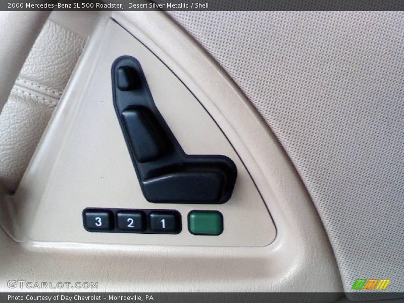 Desert Silver Metallic / Shell 2000 Mercedes-Benz SL 500 Roadster