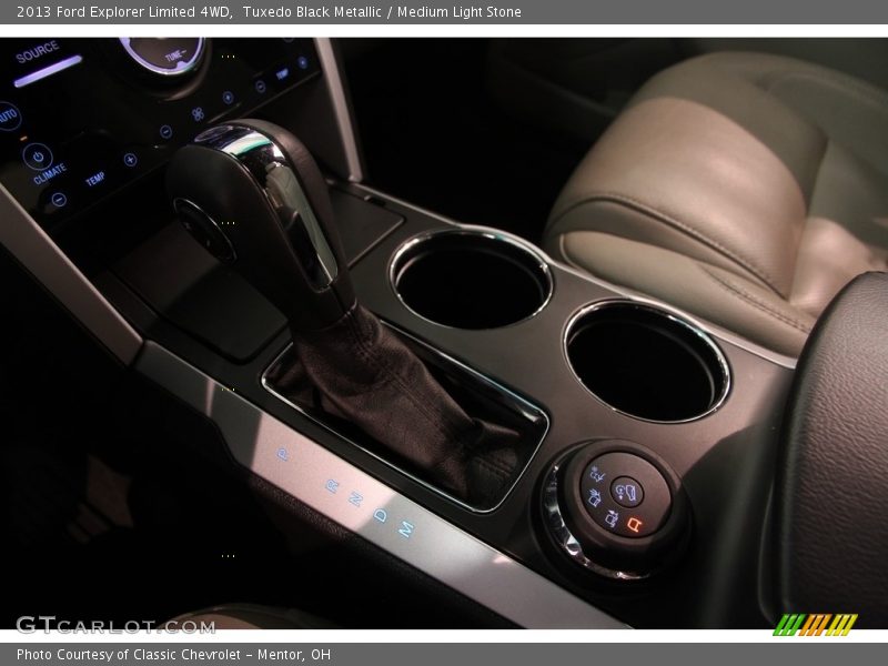 Tuxedo Black Metallic / Medium Light Stone 2013 Ford Explorer Limited 4WD