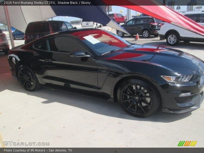 Shadow Black / Ebony 2016 Ford Mustang Shelby GT350