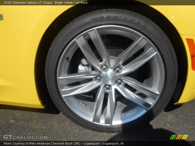 Bright Yellow / Jet Black 2016 Chevrolet Camaro LT Coupe