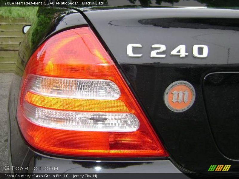Black / Black 2004 Mercedes-Benz C 240 4Matic Sedan