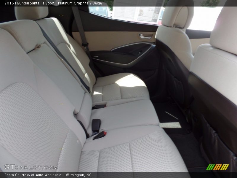 Platinum Graphite / Beige 2016 Hyundai Santa Fe Sport