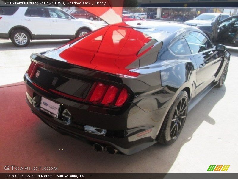 Shadow Black / Ebony 2016 Ford Mustang Shelby GT350