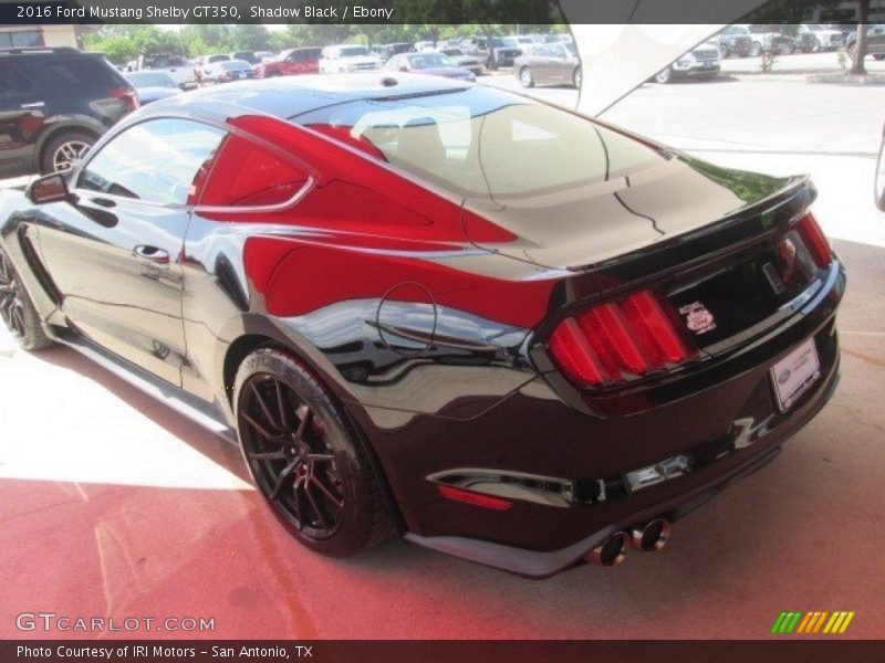 Shadow Black / Ebony 2016 Ford Mustang Shelby GT350