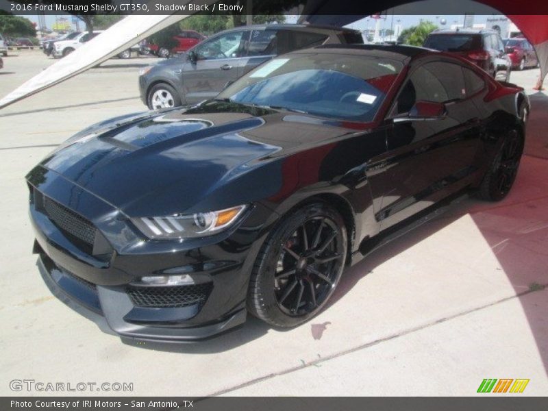 Shadow Black / Ebony 2016 Ford Mustang Shelby GT350