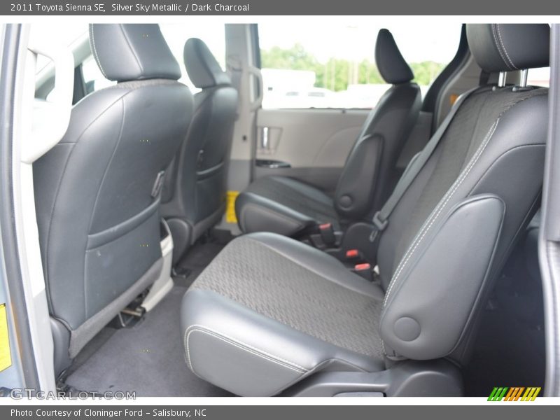 Silver Sky Metallic / Dark Charcoal 2011 Toyota Sienna SE