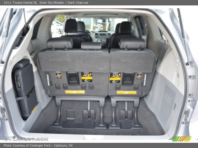 Silver Sky Metallic / Dark Charcoal 2011 Toyota Sienna SE