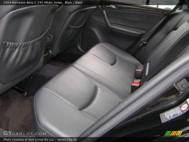 Black / Black 2004 Mercedes-Benz C 240 4Matic Sedan