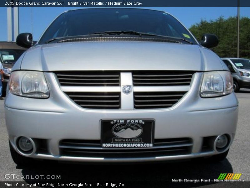 Bright Silver Metallic / Medium Slate Gray 2005 Dodge Grand Caravan SXT