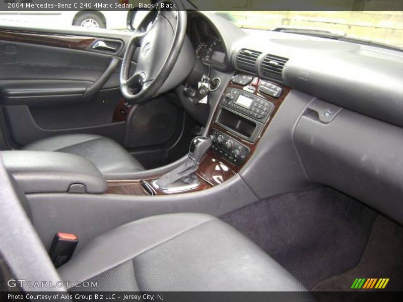 Black / Black 2004 Mercedes-Benz C 240 4Matic Sedan